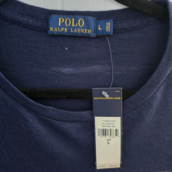 Polo Ralph Lauren Striped Shirt Size Large – Nautical, Classic, Preppy, NWT - Picture 2 of 7
